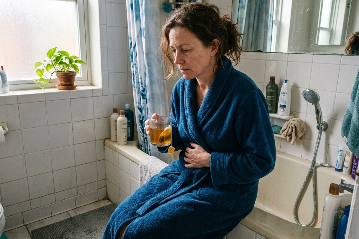 Perimenopause Nausea: The Surprise Symptom Nobody Warned You About (And How to Stop It)
